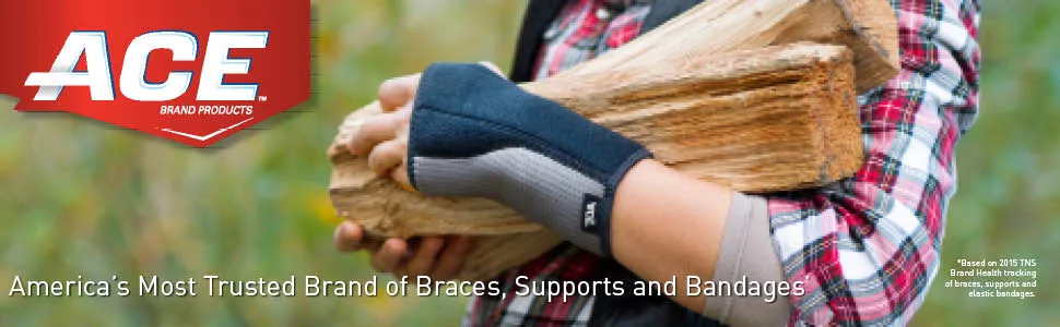 ACE Adjustable Knee Brace, Provides Support & Compression to Arthritic and Painful Knee Joints Adjustable Knee Support - Ace: America