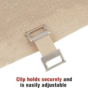 ACE 3 Inch Elastic Bandage with with Clips, Beige, Great for Elbow, Ankle, Knee and More, 1 Count 3 Inch (Pack of 1) Beige - product information 2