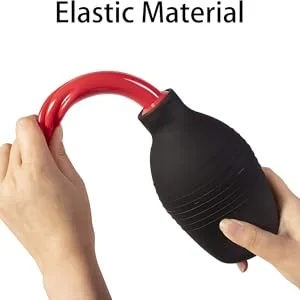 Abyclean Anal Douche Enema Bulb Vaginal Douche Enema Cleaner for Womens or Mans Health (310ml Black) - product information 5