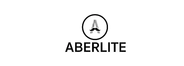 Aberlite FlexShaper - Beard Shaper Neckline Guide - Hands-Free & Flexible - The Ultimate Neckline Beard Shaping Template - Beard Trimmer Tool - Lineup Stencil Kit (White) - Aberlite logo