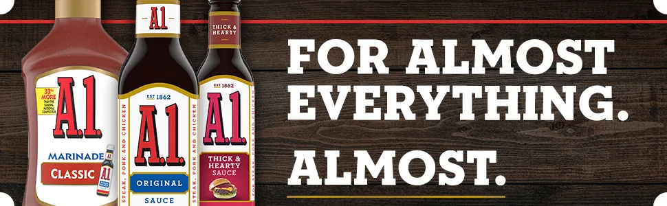 A.1. Original Sauce, 10 oz. Bottle - unspecified
