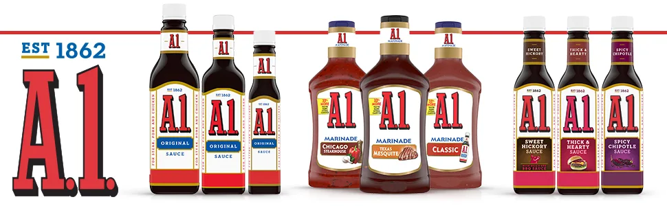 A.1. Original Sauce, 10 oz. Bottle - unspecified