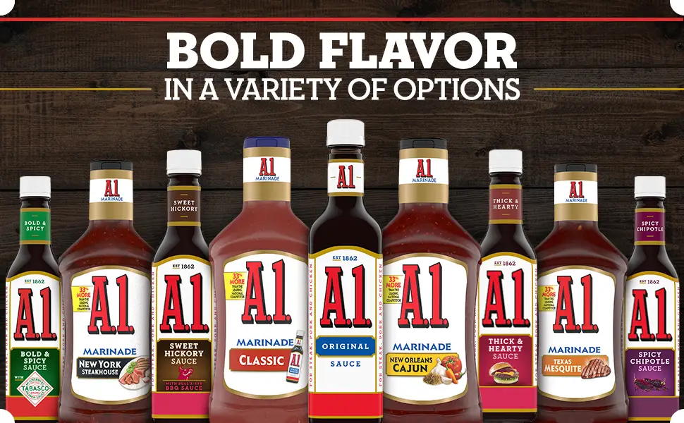 A.1. Original Sauce, 10 oz. Bottle - unspecified