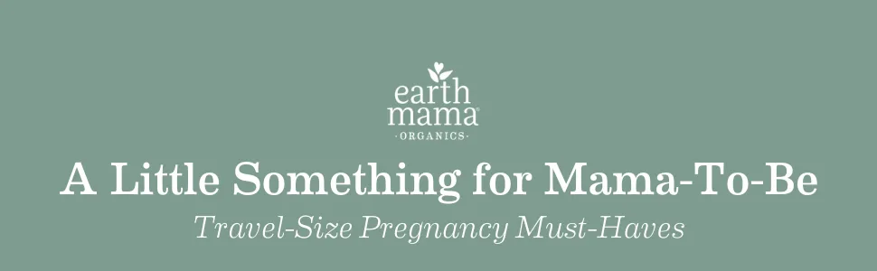 A Little Something for Mama-to-Be Gift Set by Earth Mama Natural Pregnancy and Maternity Gift for Expectant Mothers, 5-Piece Set - Earth Mama