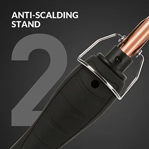 9mm Thin Curling Iron Ceramic, 3/8 Inch Small Barrel Curling Wand for Long & Short Hair, LCD Display with 9 Heat Setting Include Glove(Golden) 3/8 Inch Champagne - curling iron