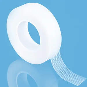 6 Rolls PE Micropore Medical Tape Roll for Individual Eyelash Extensions,1/2'' x 10 Yards - Individual Package (Transparent) - eyelash extension tape