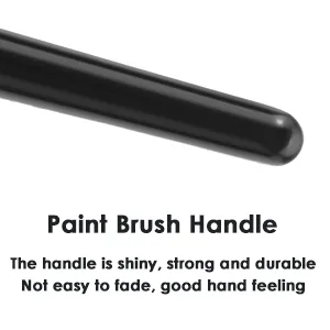 50Pcs/Set Lip Brushes, Disposable Lip Brush Lip Gloss Makeup Brush, Lipstick Gloss Wands Applicator Cosmetic Tool Kits(Black) - product information 6
