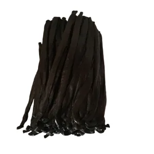 50 Tahitian Vanilla Beans Grade A for Baking, Extract and Paste. 5" by FITNCLEAN VANILLA. Bulk Fresh Natural Raw NON-GMO Whole Gourmet Pods - mexican vanilla beans