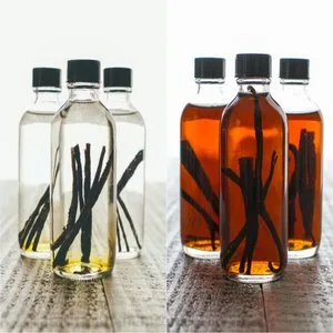 50 Tahitian Vanilla Beans Grade A for Baking, Extract and Paste. 5" by FITNCLEAN VANILLA. Bulk Fresh Natural Raw NON-GMO Whole Gourmet Pods - Vanilla Beans for Extract