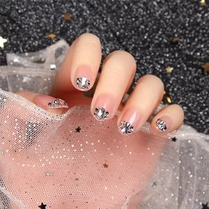 50 Sheets Double Side Glue Nail Sticker for Press on Nail Sticky Tabs,Waterproof Breathable False Nail Tips Jelly Adhesive Tabs Nail Glue 50 Pieces - product information 4