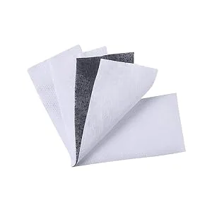 50 PM2.5 Mask Filter with Activated Carbon - 5 Pressed Layers Per Replacement Filter - For Face Covers with PM2.5 Pockets - Replaceable - Disposable - PM 2.5 Filter with Activated Charcoal - Not Paper - Made with Activated Carbon, Melt Blown Fibric, Non Woven Fabric