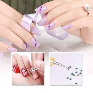 5 pc 2 Way Dotting Pen Tool Nail Art Tip Dot Paint Manicure kit (5PC) 5 Count (Pack of 1) - product information 3