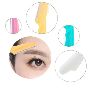 40Pcs Eyebrow Razors Multipurpose Exfoliating Dermaplaning Tool Face Razor and Eyebrow Razors For Women Man With Precision Cover 40 Count (Pack of 1) - product information 6