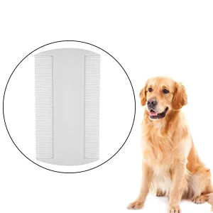 4 Piece White Nit Combs Double-Sided Detection And Removes Head From All Types Of Hair White Nit Comb For Kids Adults And Pets - product information 5