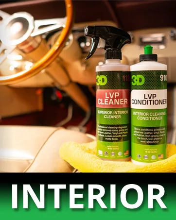3D Extractor Carpet Cleaner Shampoo for Machine Use - Upholstery Cleaner, Stain Remover & Odor Eliminator - Low Foam, No Residue Formula 1 Gallon - 3D Car Care Products - Interior