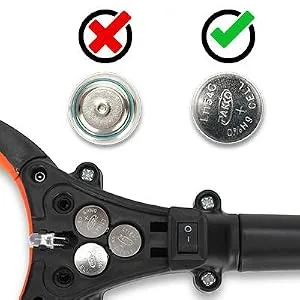 2-Pack Foldable Grabber Reacher Tool with Light, 32 Inch Trash Picker Grabber, Reacher Claw Grabber for Elderly, 90Rotating Anti-Slip Jaw, Durable Stick, Magnet Hook Orange - grabber tool