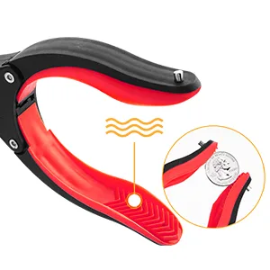 2-Pack 32 inch Grabber Reacher Tool, Foldable Trash Picker Extra Long Handle Reacher with Rotating Jaw Lightweight Picker Upper Grabber for Elderly Claw Pick Up Stick with Strong Magnetic Picker B: 2 Pack Red - product information 4