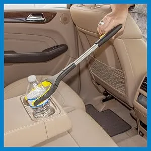 2-Pack 32 Inch and 19 Inch Grabber Reacher with Rotating Jaw - Mobility Aid Reaching Assist Tool - square