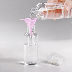 24 Pcs Spray Bottles 2oz / 55ml Clear Empty Mini Mister Spray Bottles Refillable Container Pocket Size Sprayer Set Essential Oils Travel Cleaning Solution Makeup Bottles with 2pcs Funnels 32pcs Labels White - Sprayer