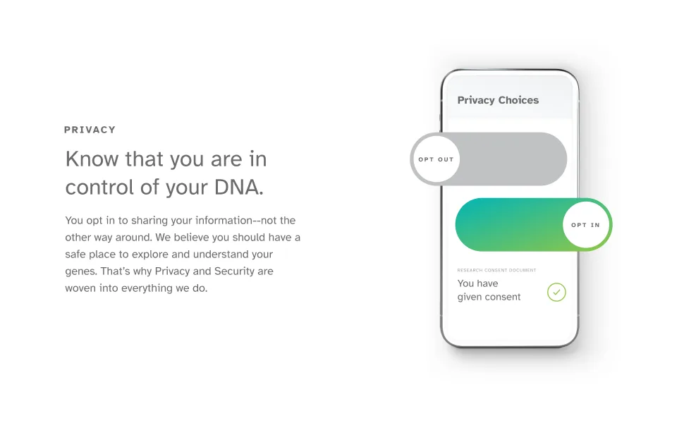 23andMe Ancestry + Traits Service - DNA Test Kit with Personalized Genetic Reports Including Ancestry Composition with 2000+ Geographic Regions, Family Tree, DNA Relative Finder and Trait Reports - Privacy