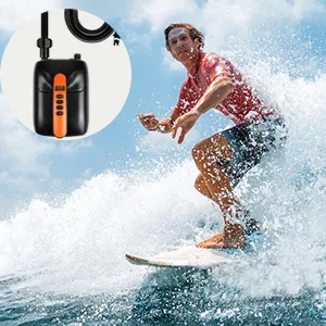 20PSI High Pressure SUP Air Pump, Dual Stage Inflation & Deflation Function Paddle Board Pump, for Inflatable Stand Up Paddle Boards, Boats, Tent Kayaks Orange - product information 2