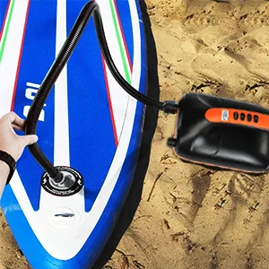 20PSI High Pressure SUP Air Pump, Dual Stage Inflation & Deflation Function Paddle Board Pump, for Inflatable Stand Up Paddle Boards, Boats, Tent Kayaks Orange - product information 8