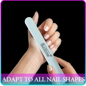 180 Pieces Extra Long Nails Tips Stiletto False Nails Sharp 12 Sizes Artificial Nails Tips with Nail Files for DIY Fake Nail Manicure Nail Salon Teaching Practice and Performances (Clear) - product information 4