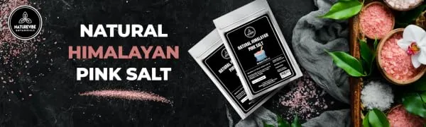 100% Natural Himalayan Pink Salt (2lb) by Naturevibe Botanicals (Coarse Grade) Packaging May Vary - Himalayan pink salt