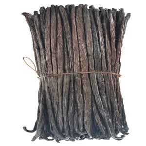 10 Madagascar Vanilla Beans Grade B. Certified USDA Organic 5.5"-7" for extract by FITNCLEAN VANILLA| Whole NON-GMO Bourbon Pods - Madagascar vanilla beans grade A/B