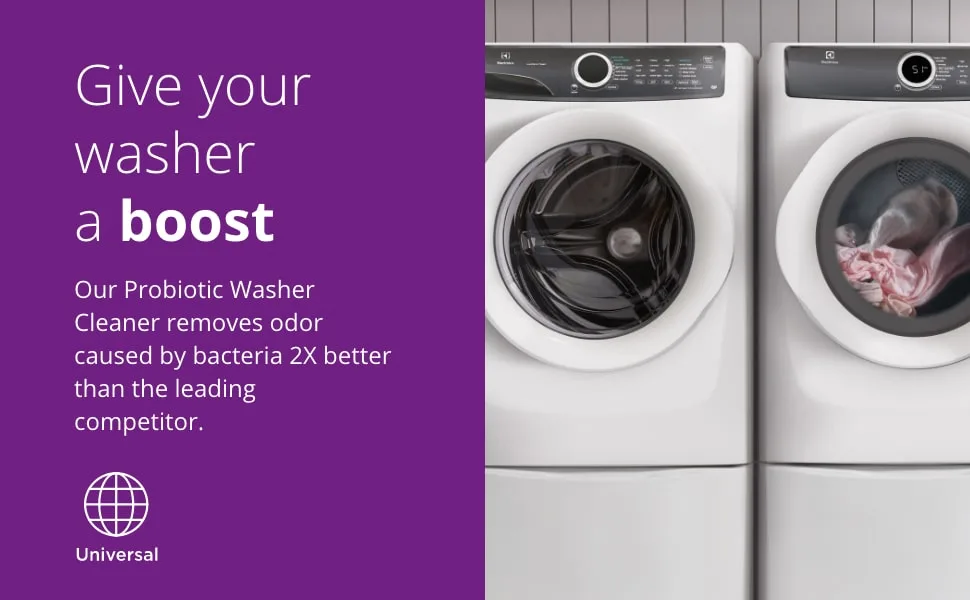Smart Choice 10SCPROL02 Washer Washing Machine Cleaner, Carton of 6 Packets - Give your washer a boost