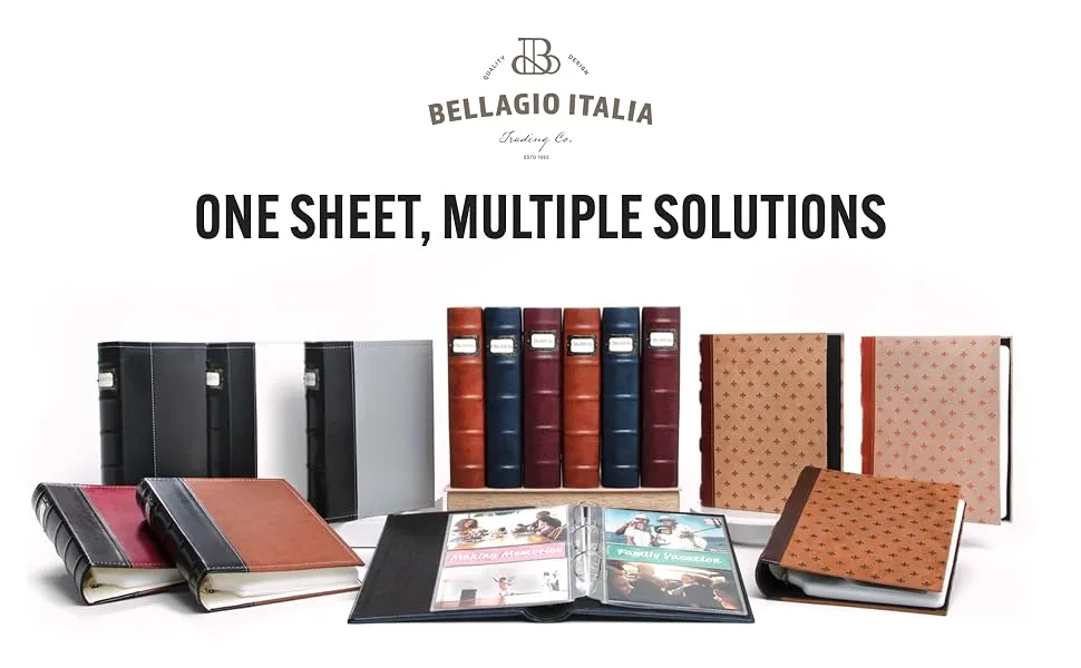 Bellagio-Italia Insert Sheets 6-Pack - binder