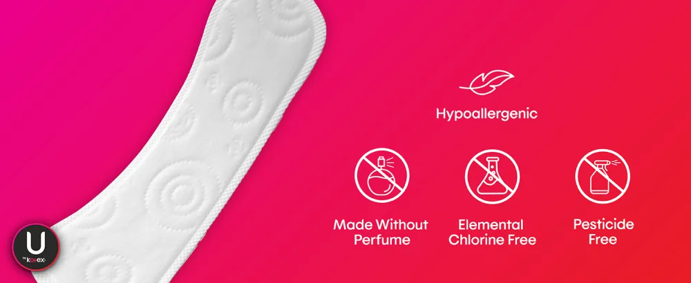 U by Kotex Lightdays Panty Liners, Regular, Unscented, 516 Count (4 Packs of 129) (Packaging May Vary) - UbK Security Lightdays Ex