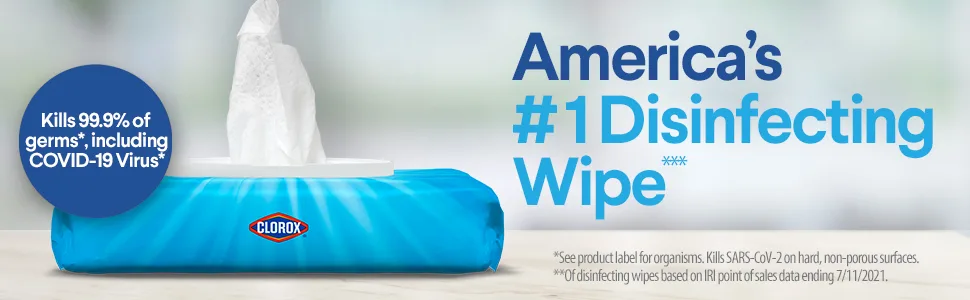 Clorox Disinfecting Wipes, Bleach Free Cleaning Wipes, 75 Wipes, Pack of 3, Fresh Scent (Package May Vary) - unspecified