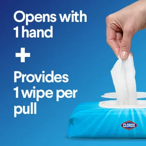 Clorox Disinfecting Wipes, Bleach Free Cleaning Wipes, 75 Wipes, Pack of 3, Fresh Scent (Package May Vary) - unspecified