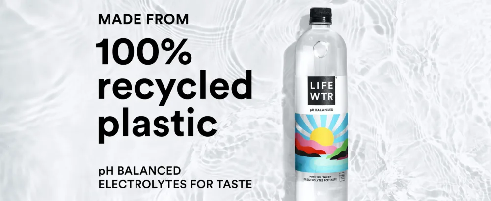 LIFEWTR, Premium Purified Water, pH Balanced with Electrolytes For Taste, 16.9 Fl Oz (Pack of 6) - lifewtr
