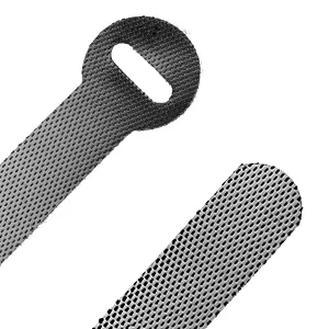 HAVE ME TD Reusable Cable Ties - 4+6+8+10inch - Black - 150PCS - Adjustable Fastening Cord Organizer