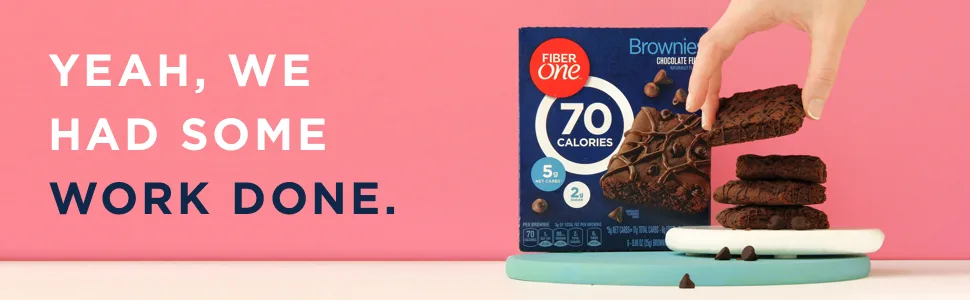Fiber One Supreme Brownies, Triple Chocolate, 5 ct (Pack of 8) - Brownie Banner image