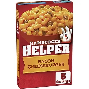 Hamburger Helper, Bacon Cheeseburger Macaroni Meal, 5.1 oz (Pack of 6) - product information 2