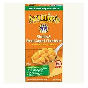 Annie's Organic Macaroni and Cheese Variety Pack, Shells & White Cheddar and Shells & Real Aged Cheddar, 6 oz (Pack of 12) - product information 4