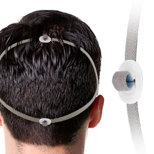 Replacement Headgear Compatible with ResMed Airfit P10 Nasal Pillow Mask Straps Included 3 Super Elastic Straps and 6 Adjustment Clips(3 Pack) Blue - Replacement Headgear for The ResMed Airfit P10