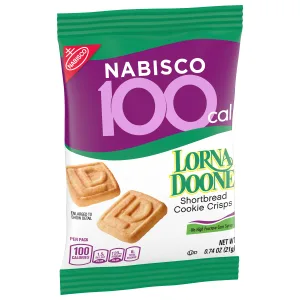 100 Calorie Packs Lorna Doone Shortbread Cookie Crisps, 0.74-Ounce Packs (Pack of 72) - image