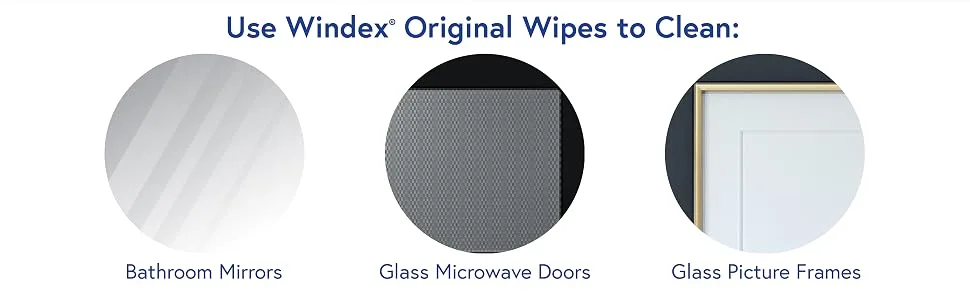 Windex Glass and Multi-Surface Cleaning Wipes, 28 Count - Pack of 3 (84 Total Wipes) 3 Pack Wipes - Use Windex Original Wipes to Clean: Bathroom Mirrors, Glass Microwave Doors, Glass Picture Frames