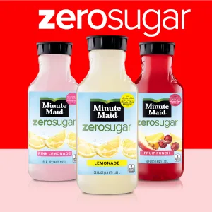 Minute Maid Light Lemonade Fruit Drink, 12 Fl Oz (pack of 12) - image