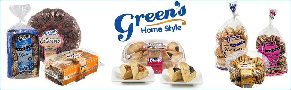 Greens Bakery Chocolate Babka Kosher Cake - Pack Of 3/24 oz. 1.5 Pound (Pack of 3) - footer
