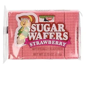 Keebler Sugar Wafers Twelve, Strawberry, 2.75 Ounce (Pack of 12), 33 Ounce Strawberry 12ct - product information 2