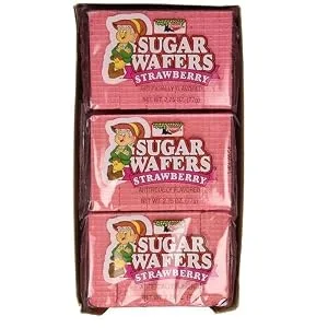 Keebler Sugar Wafers Twelve, Strawberry, 2.75 Ounce (Pack of 12), 33 Ounce Strawberry 12ct - product information 3