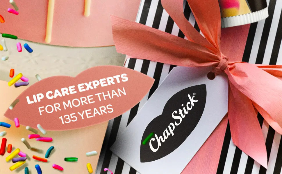 ChapStick Cake Batter Limited Edition Flavored Lip Balm Tubes, Lip Moisturizer for Lip Care - 0.15 Oz (Pack of 3) - Lip care experts for more than 135 years. America