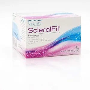 ScleralFil Preservative Free Saline Solution 0.34 Fl Oz (Pack of 30) - product information 1