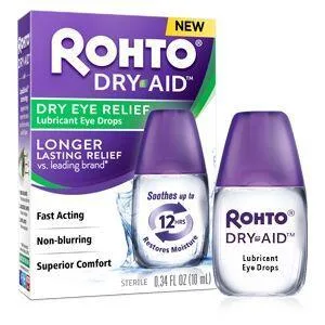 Rohto Cool Max Maximum Redness Relief Cooling Eye Drops, 0.4 Fl Oz (Pack of 3) - product information 2