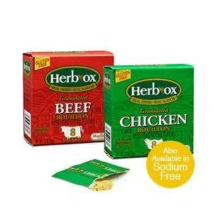 Herbox Bouillon Cubes Beef 25 cubes, 3.2500-ounces (Pack of6) - product information 4